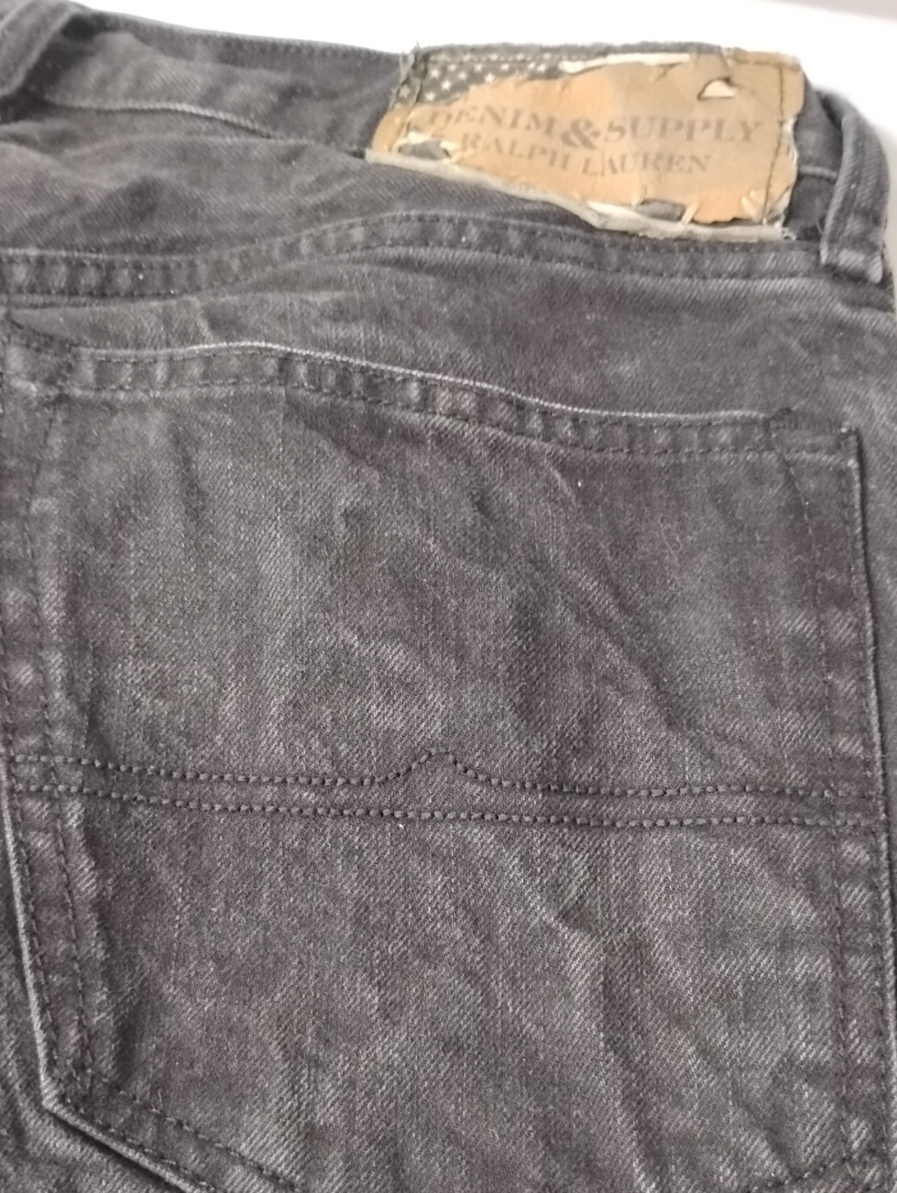 Men's Denim and Supply Black Jeans 34 W 30L